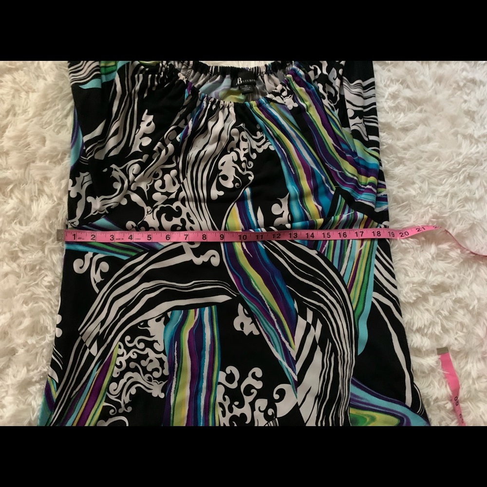 Women’s AB Studio Knee Length Dress Medium Little Black Dress - Picture 9 of 10